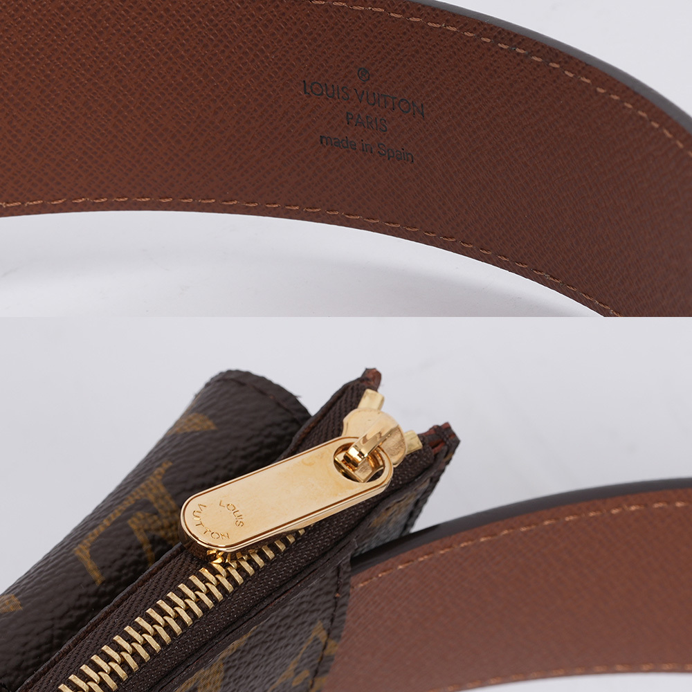 【Louis Vuitton / LV】Santul Pochette Duo Monogram 卡夾式腰包 M9836