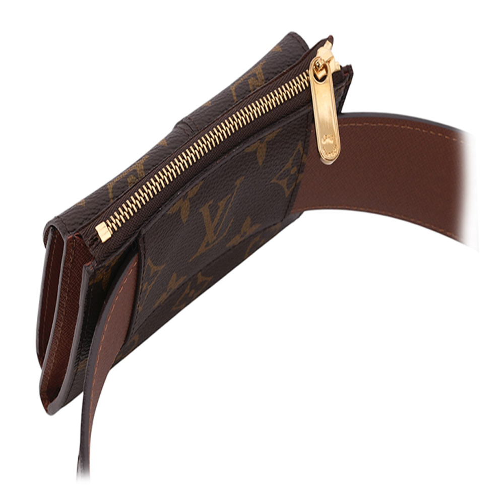 【Louis Vuitton / LV】Santul Pochette Duo Monogram 卡夾式腰包 M9836