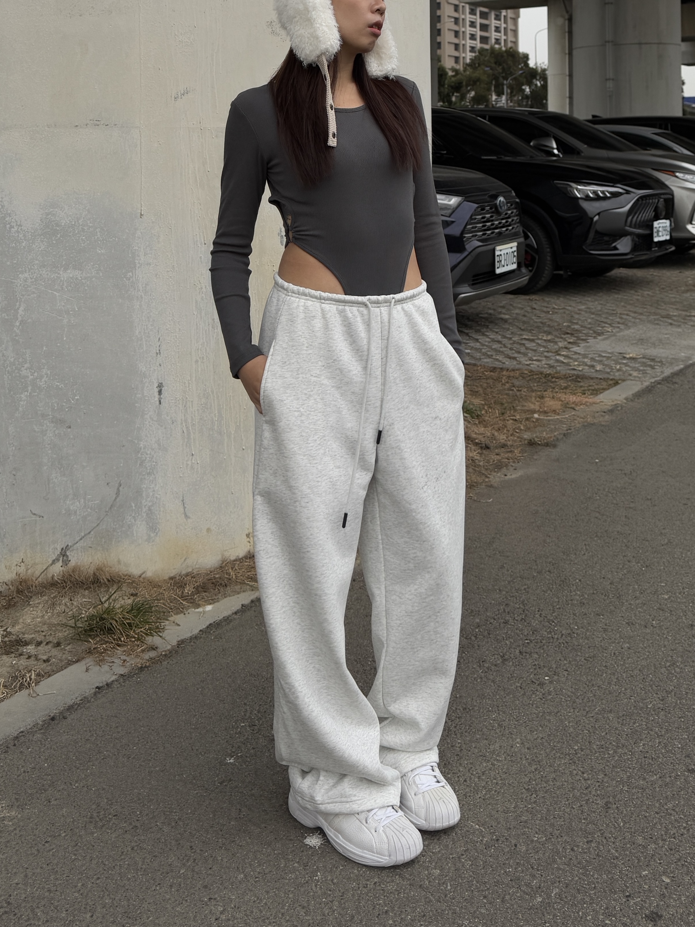 自留大推🐰寶寶絨挺版厚棉褲(4色)