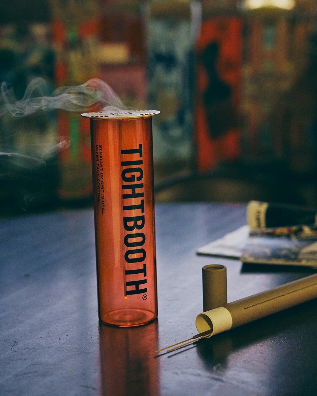 TIGHTBOOTH - GLASS INCENSE HOLDER