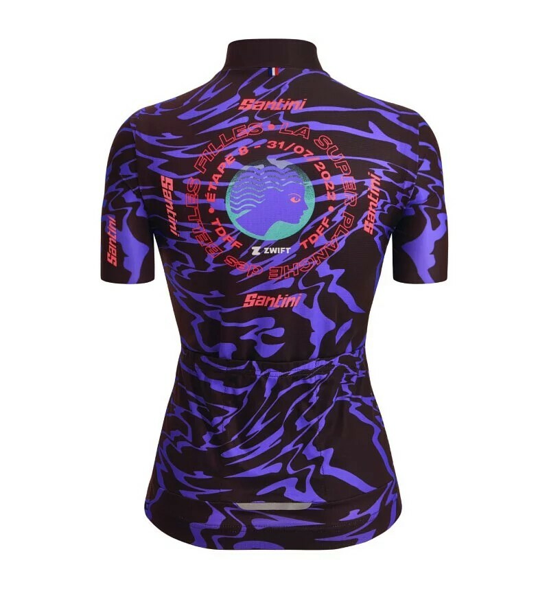 【Santini】女子環法美少女高原短袖車衣 舒適合身