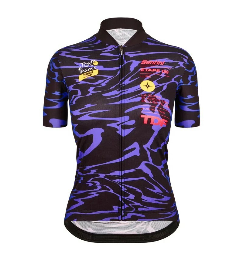 【Santini】女子環法美少女高原短袖車衣 舒適合身