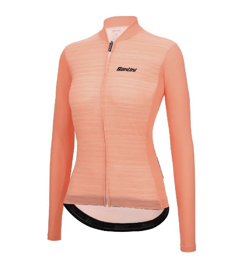 【Santini】SCIA喚醒 女性防曬長袖車衣 亞洲版- 桃色