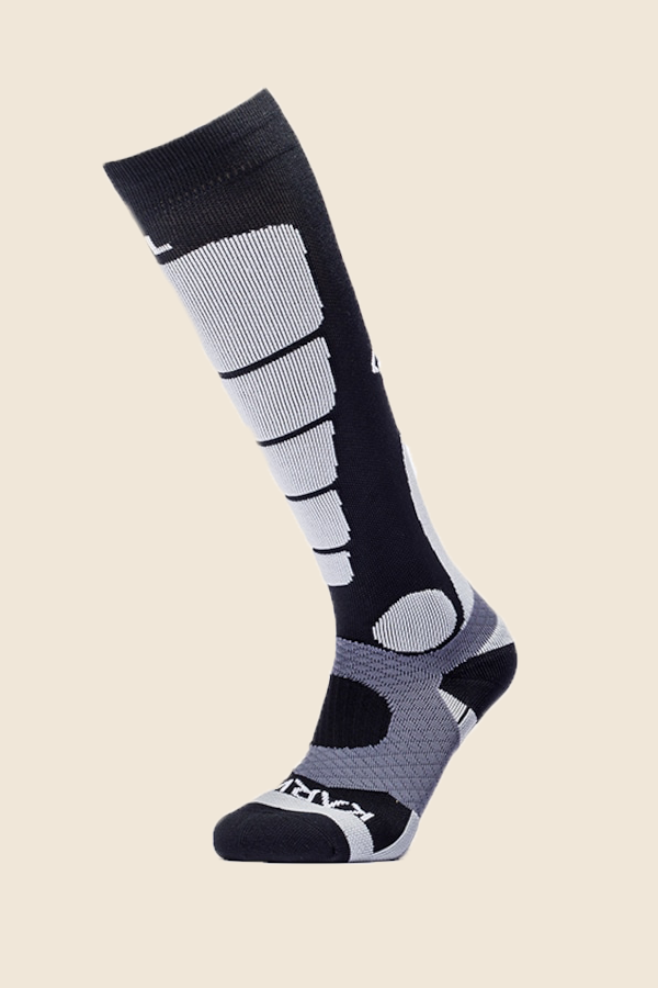 KARNA - 壓力滑雪襪- 灰