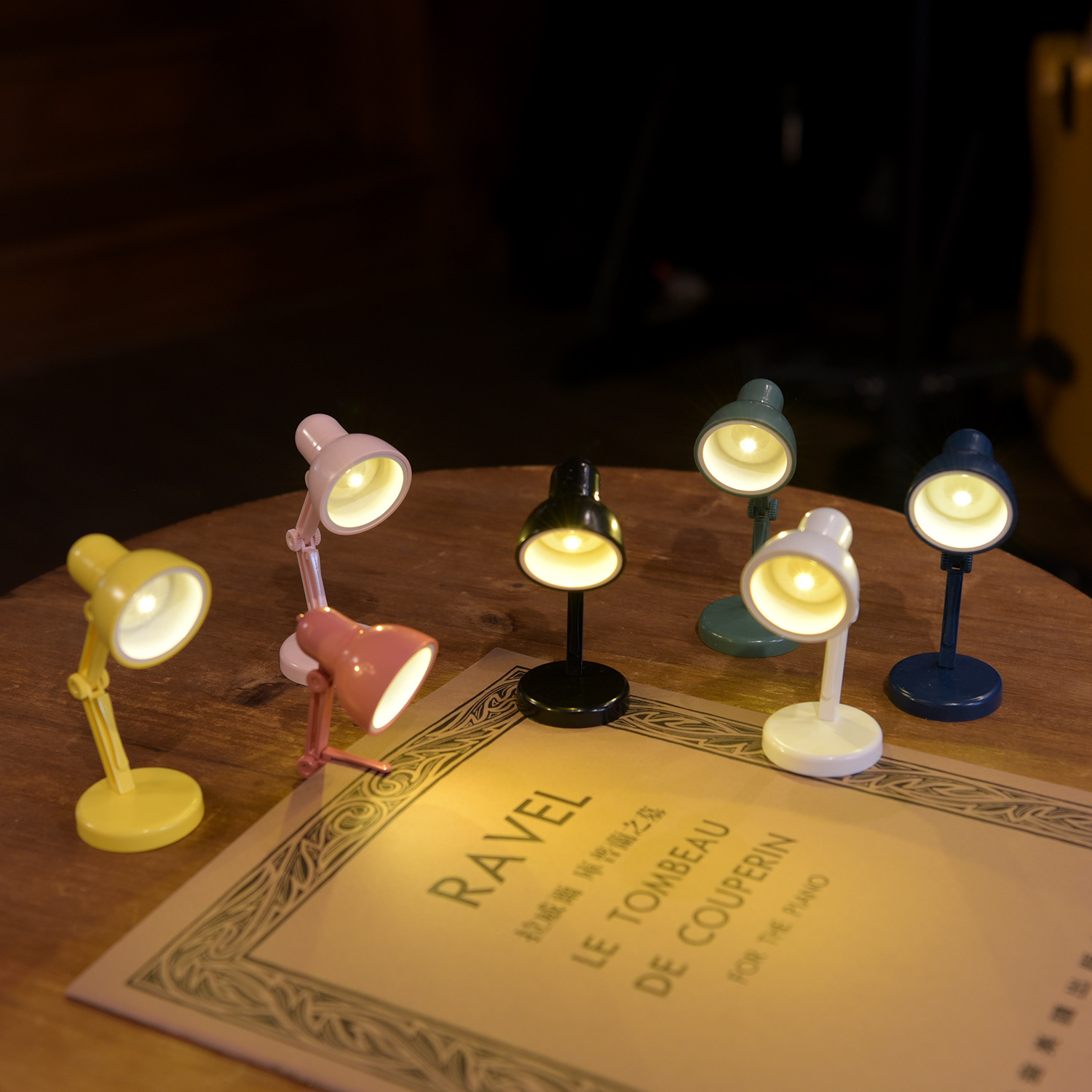 LD02 迷你小檯燈 閱讀燈 小夜燈 夜間學習 旅行 便攜式