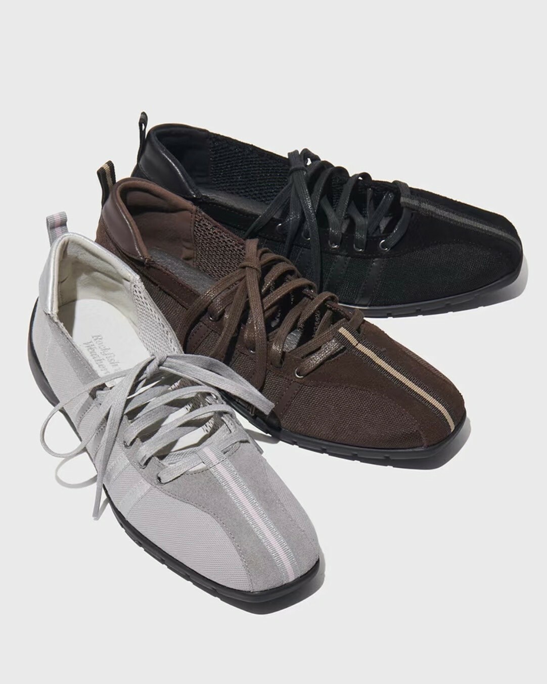 ROCKFISH BLISS SUEDE SNEAKERS 綁帶絨面芭蕾舞鞋 三色