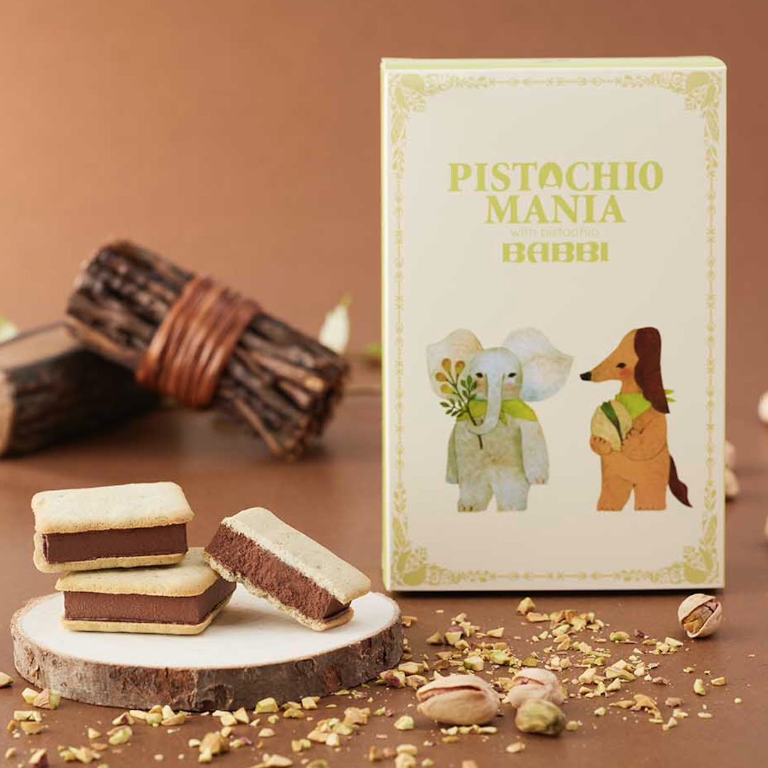 Pistachio Mania｜厚朱古力開心果夾餅