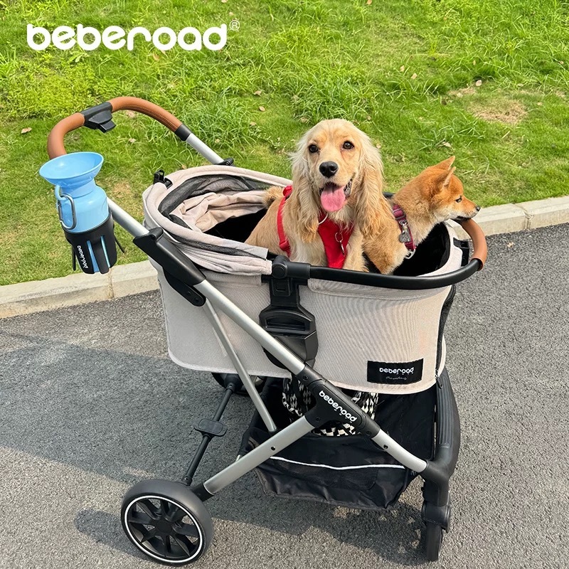 BEBEROAD宠物推车 T6分离款 中型犬可承重30KG