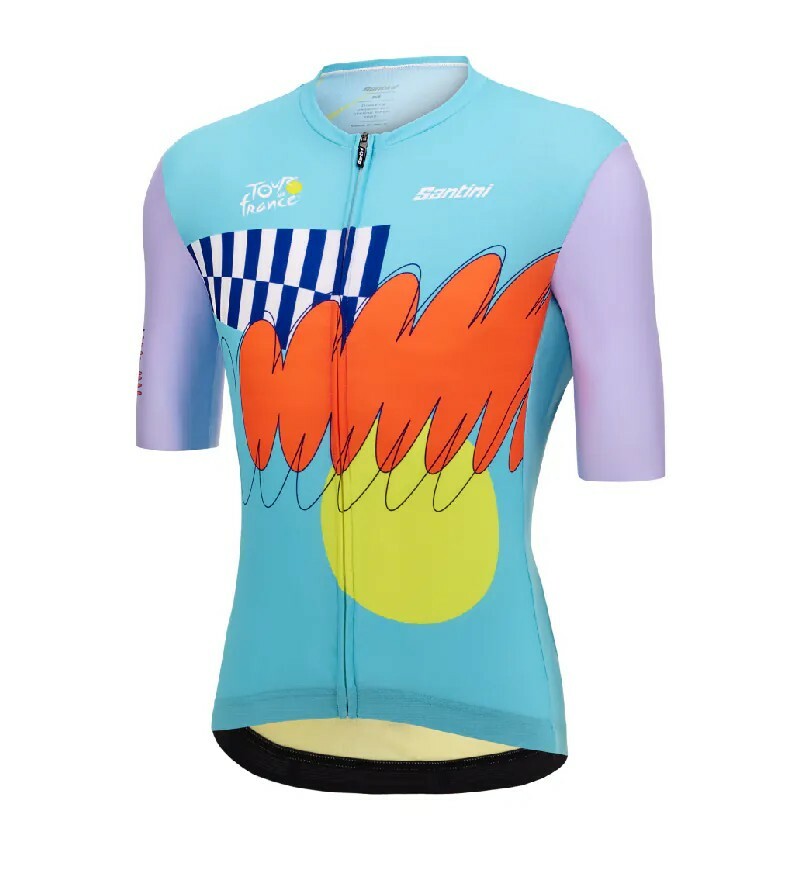 【Santini】2024環法終點站【尼斯】短袖車衣 舒適合身