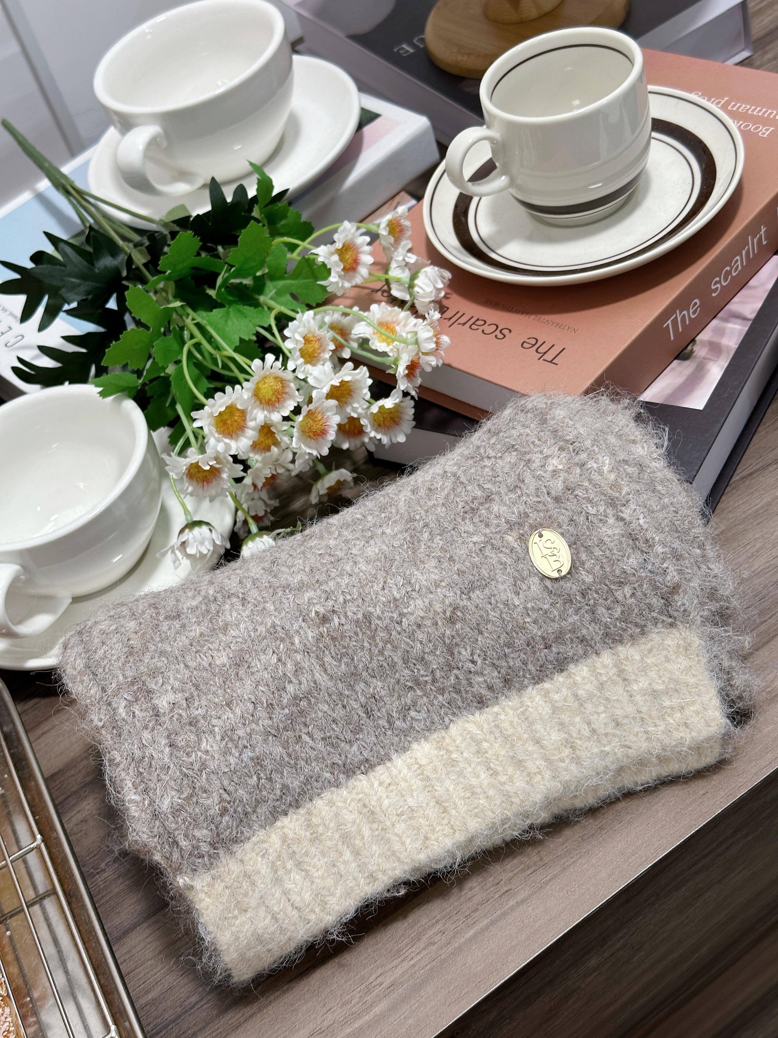 LSIBMADE38 30%WOOL軟綿綿拼色頸巾-3色