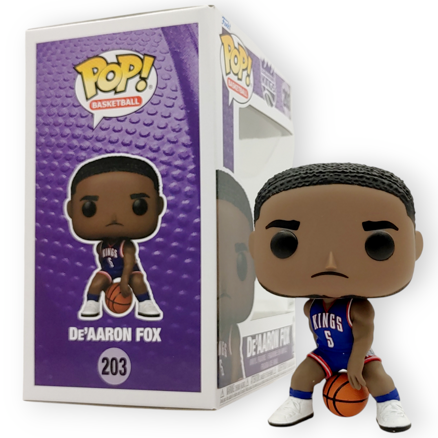 FUNKO POP<NBA2024_City>薩克拉門托帝王_德亞倫.霍斯-No.203