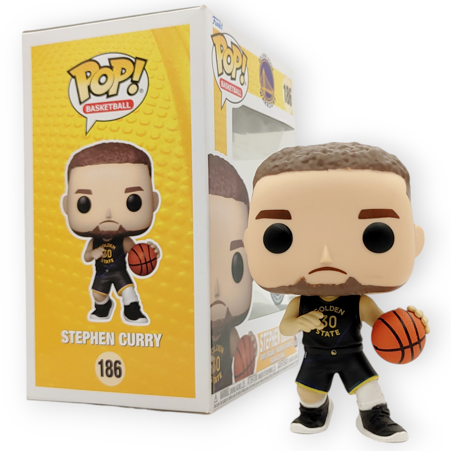 FUNKO POP<NBA>金州勇士_2024_史提芬.居里-No.186