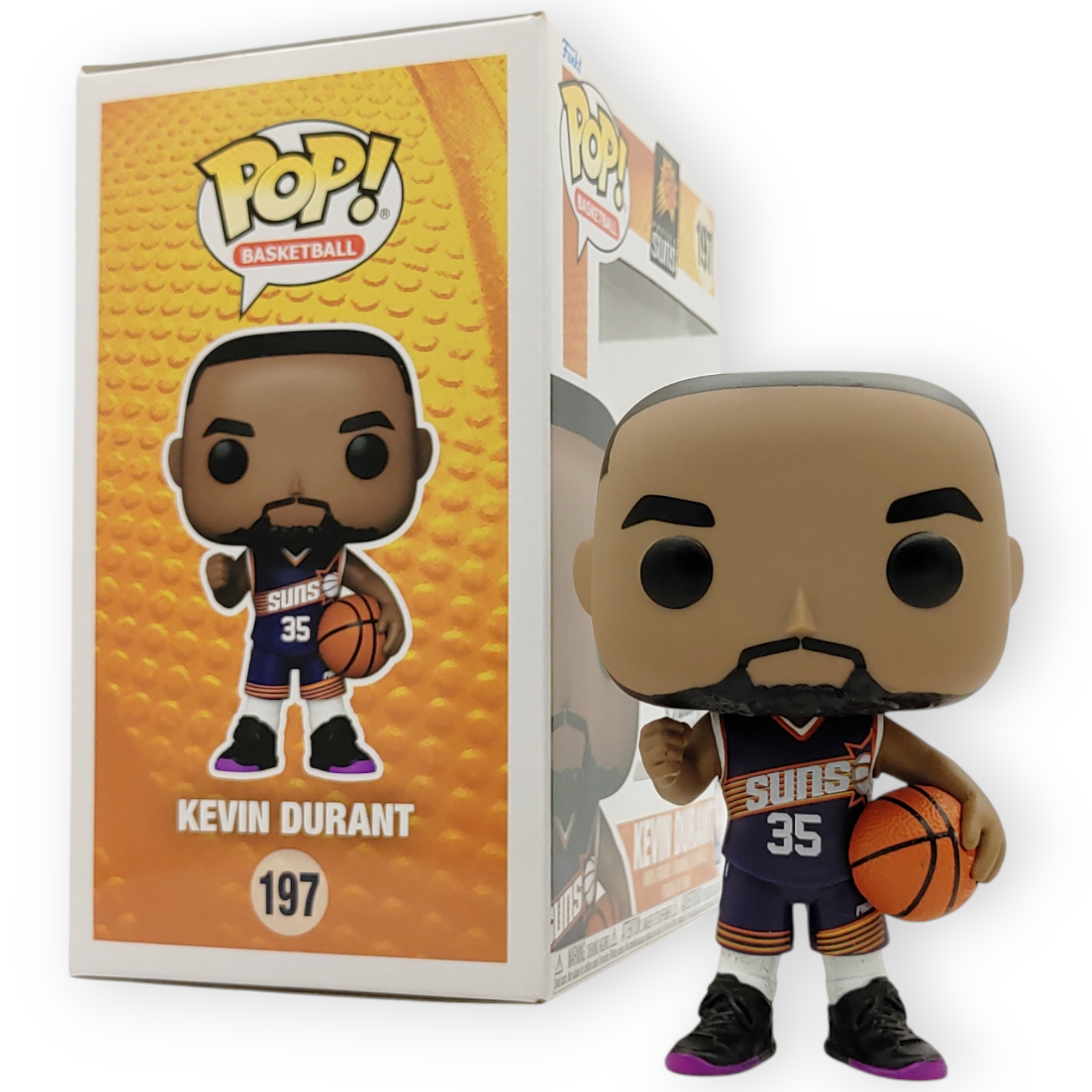FUNKO POP<NBA>鳳凰城太陽ICON_奇雲.杜蘭特-No.197