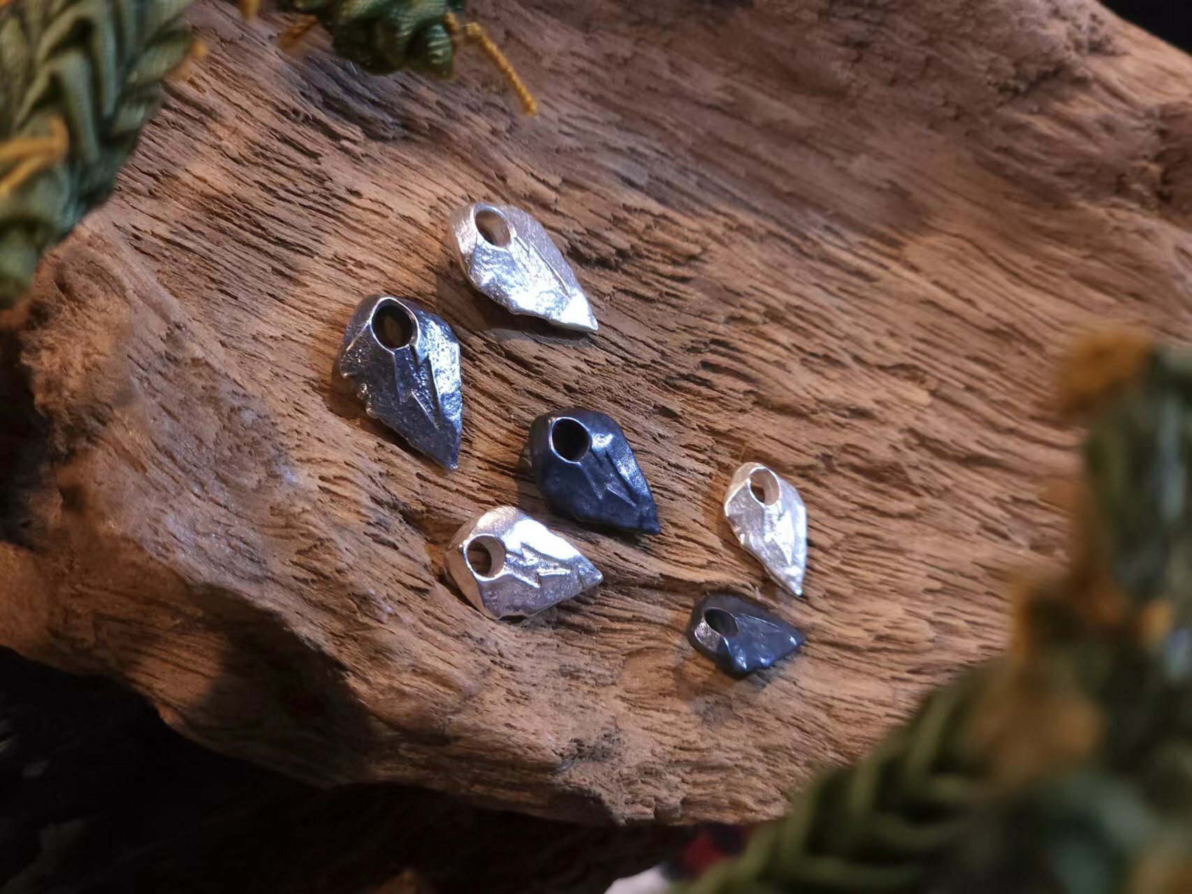 Black Venom Jewelry- Freedom & Prayer 純銀矛頭銀石