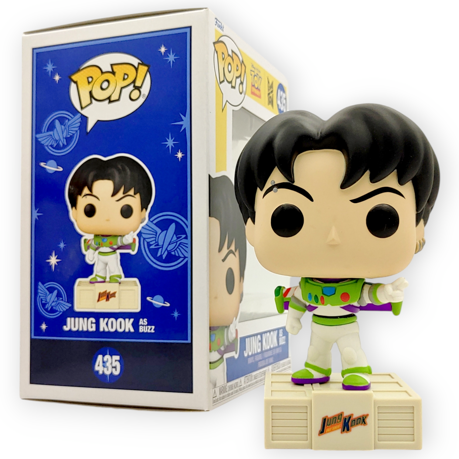 FUNKO POP <反斗奇兵xTinyTAN>BTS-JUNG KOOKx巴斯光年-No.435