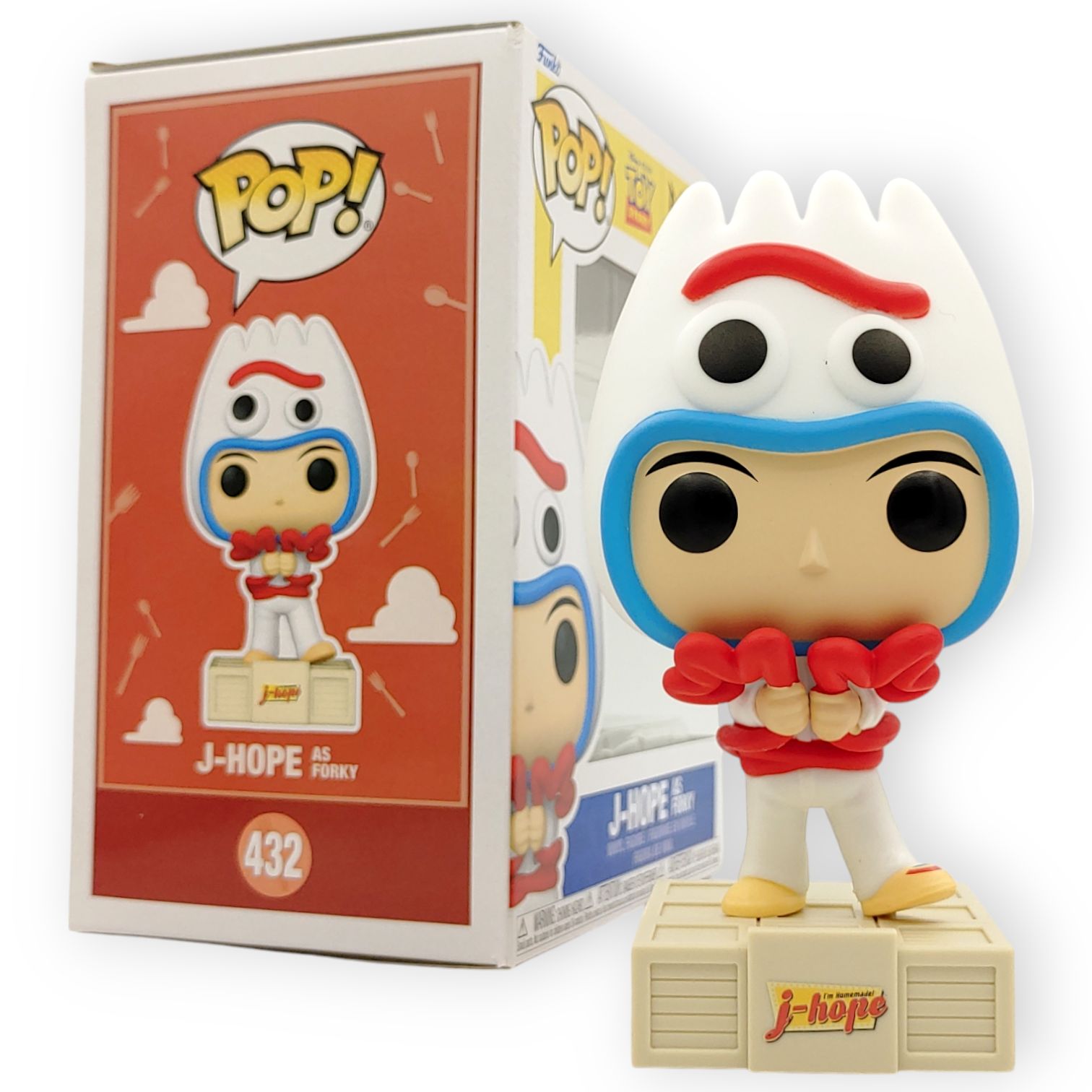 FUNKO POP <反斗奇兵xTinyTAN>BTS-J-HOPEx小叉-No.432