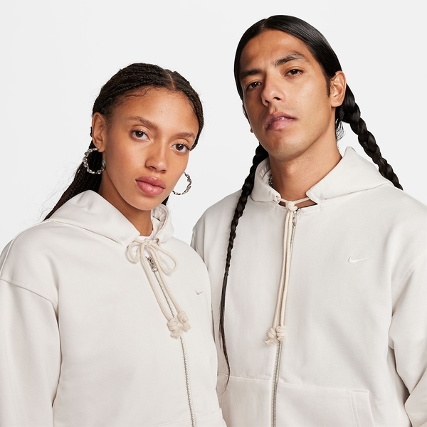 NIKE 外套 DRI-FIT 白 抽繩 連帽外套 中性 DQ5817-030