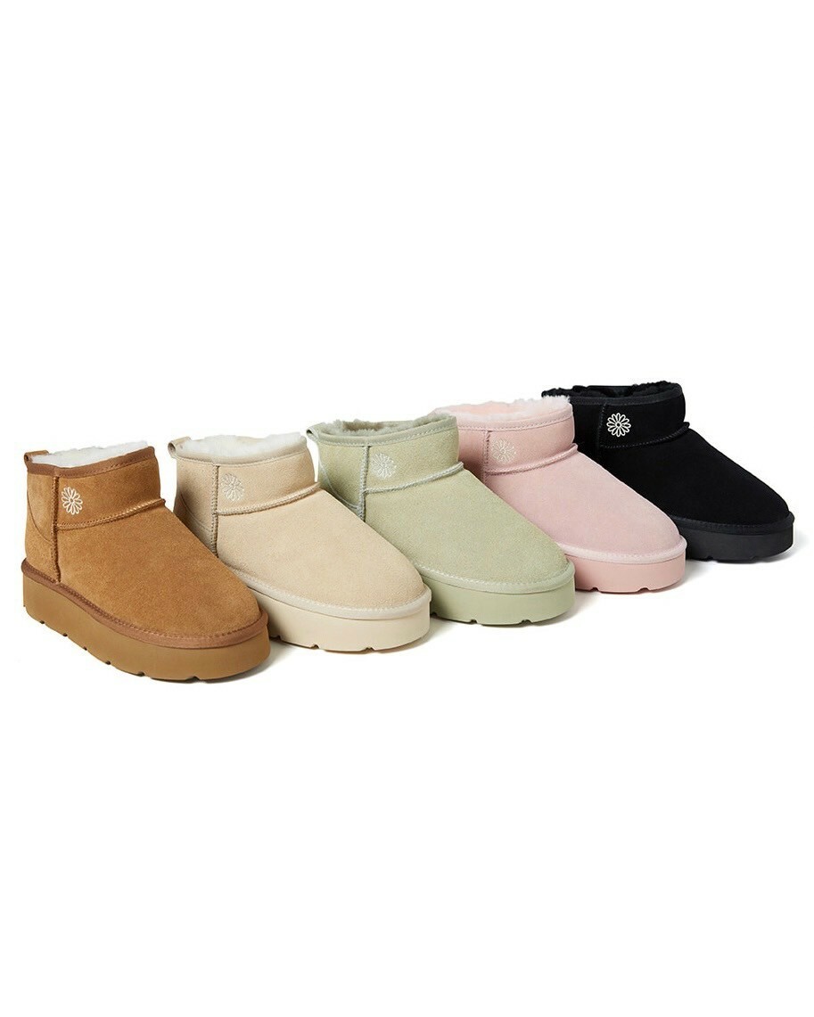 Mardi Mercredi CLASSIQUE MINI UGG BOOTS 雪靴厚底鞋 (迷你款) 五色