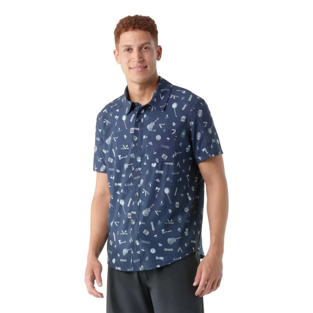 Smartwool 男 美麗諾羊毛 Everyday 短袖襯衫 SW017017N37