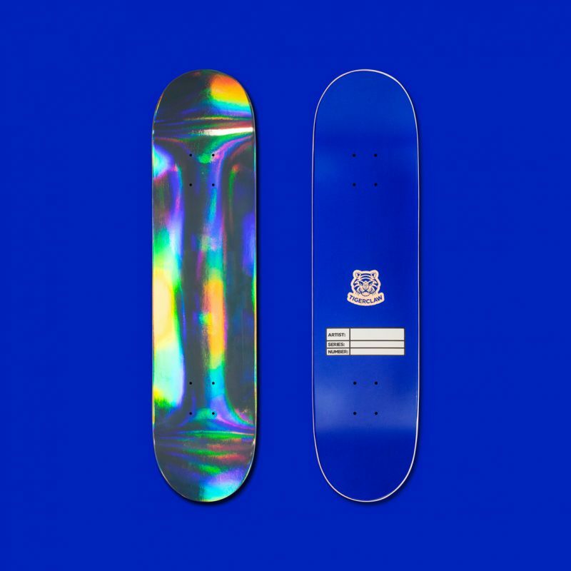 Tigerclaw 虎爪 - 藝術創作專用滑板（IRIDESCENT 炫彩）