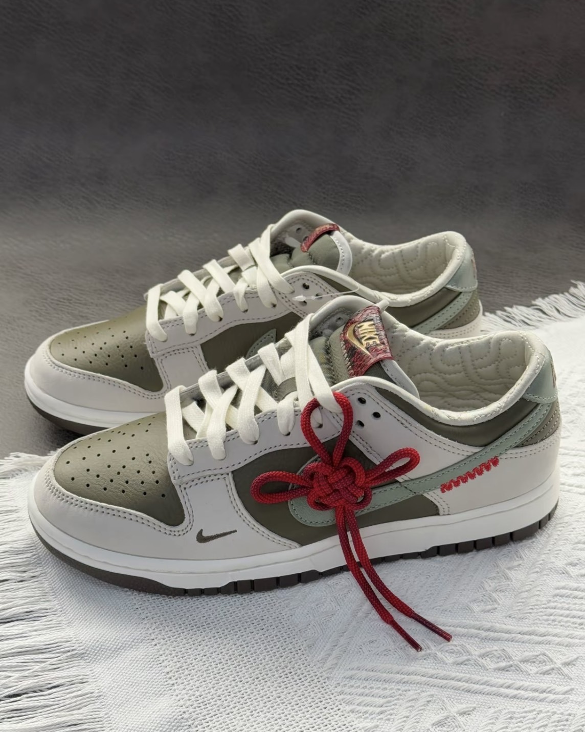 Nike Dunk Low Retro CNY 橄欖綠 蛇年 經典 復古 休閒鞋