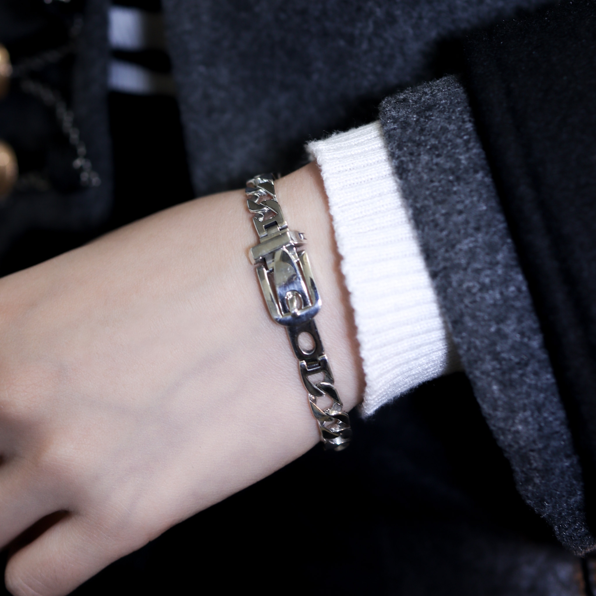 | 925銀丨心願扣軟手鐲  | BR1231 |