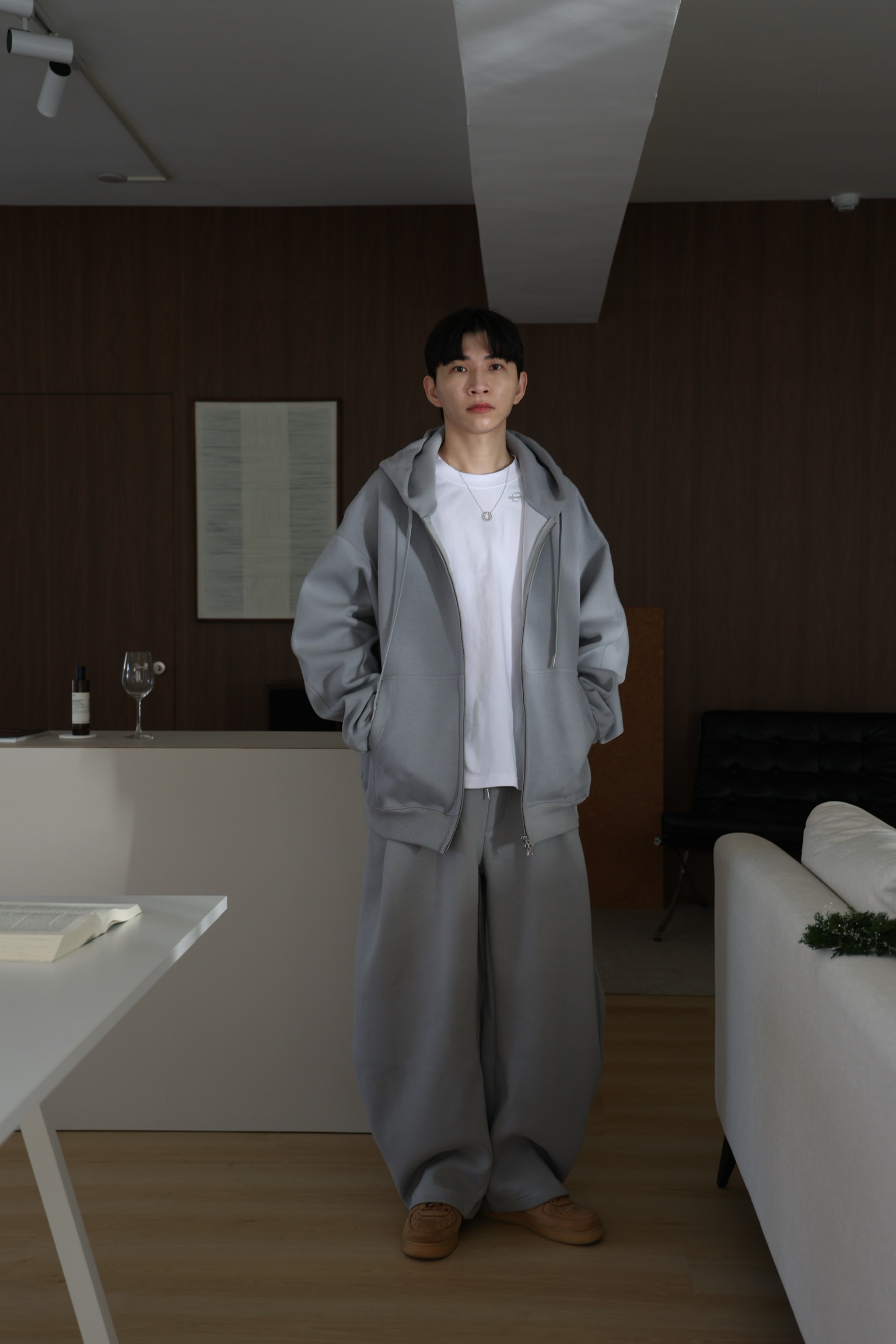 太空棉質連帽外套