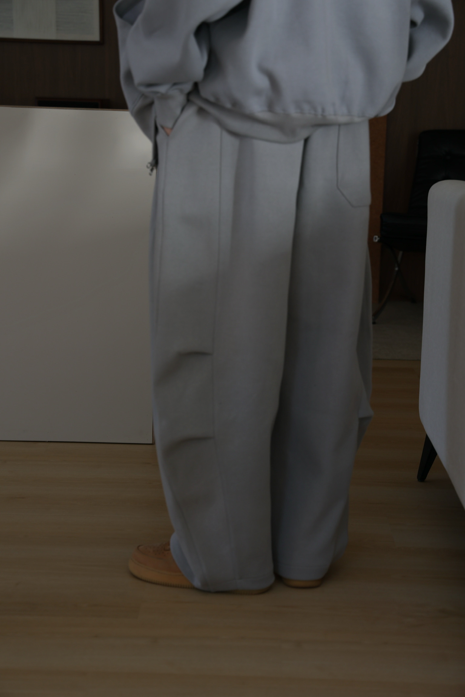 太空棉質闊腿褲