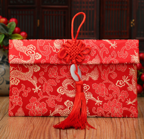新年 高档织锦缎面料 布红包