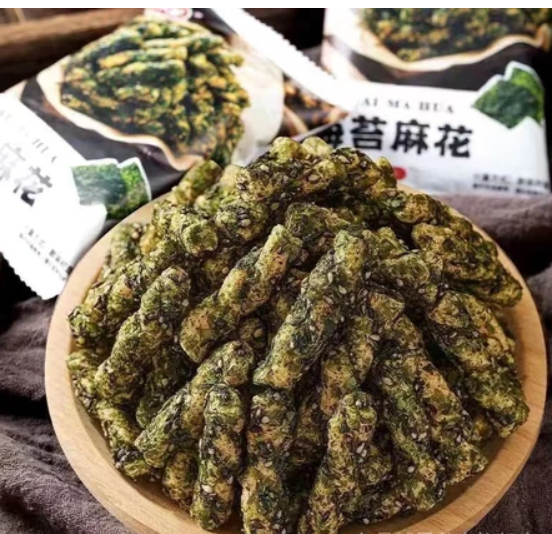 新年食品 海苔麻花（一罐30包）