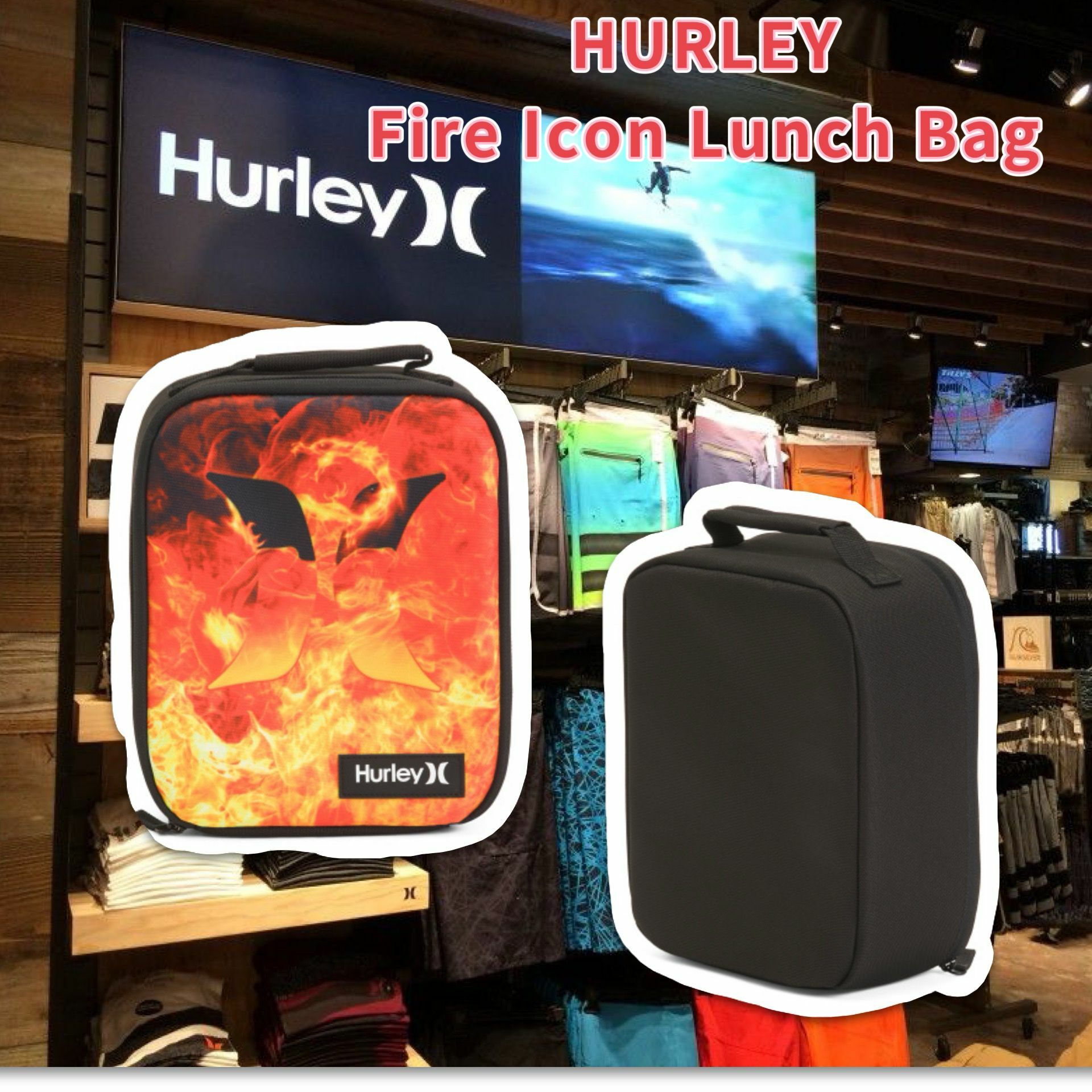 【預購】HURLEY Fire Icon G010311 午餐包