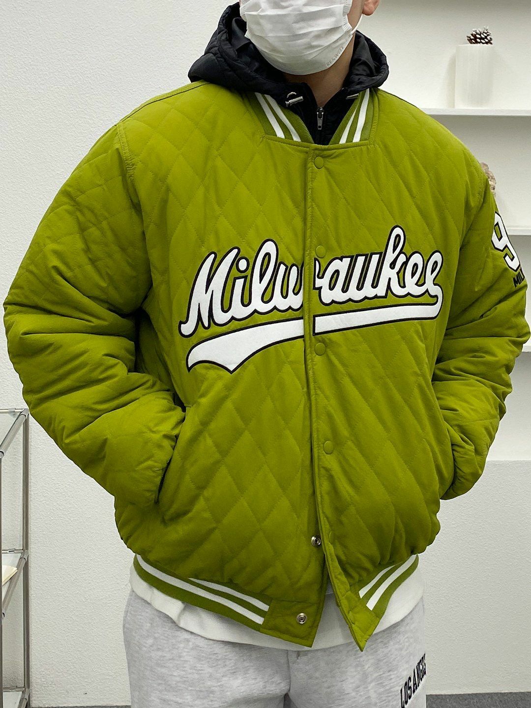 英文字棒球褸(夾棉) TAC-0100JK