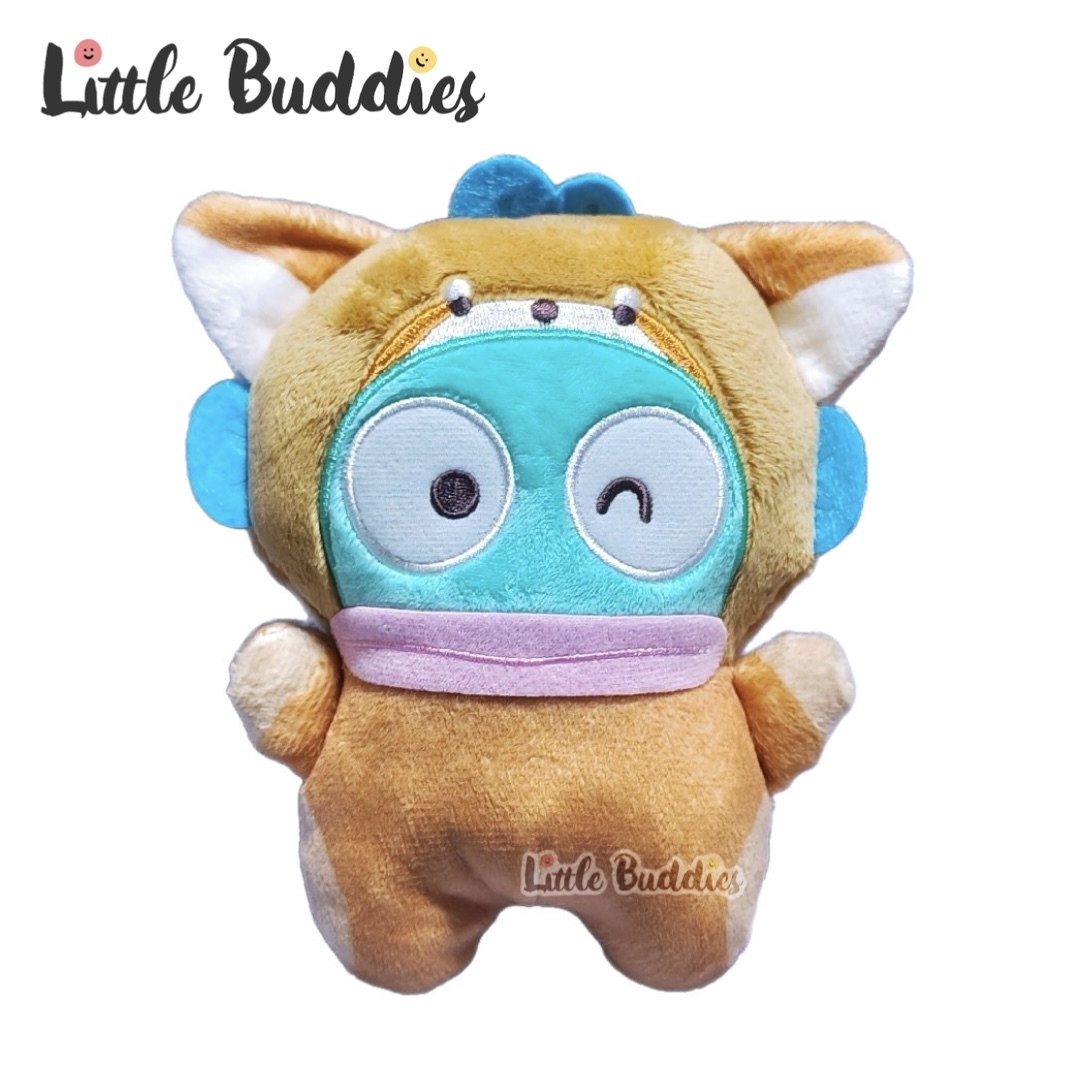 日本 Sanrio Hangyodon 水怪 浣熊造型公仔