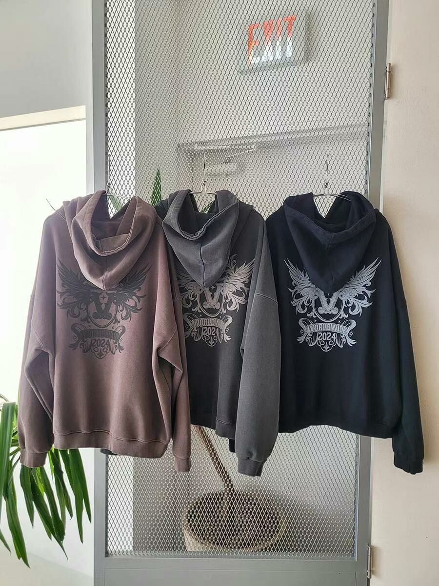 英文字連帽衛衣 VENTIQUE-028T