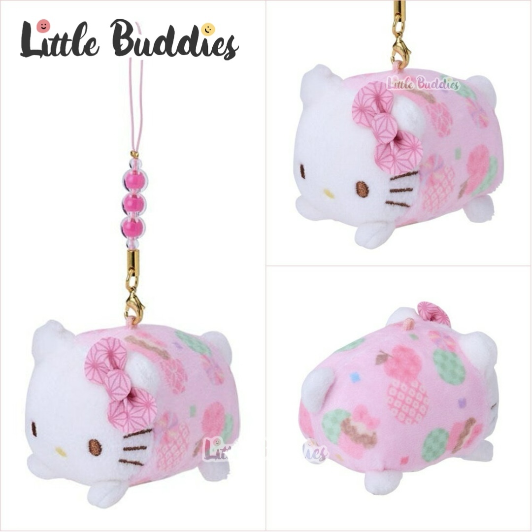 日本 Sanrio 淡色和風系列 - 趴趴公仔匙扣