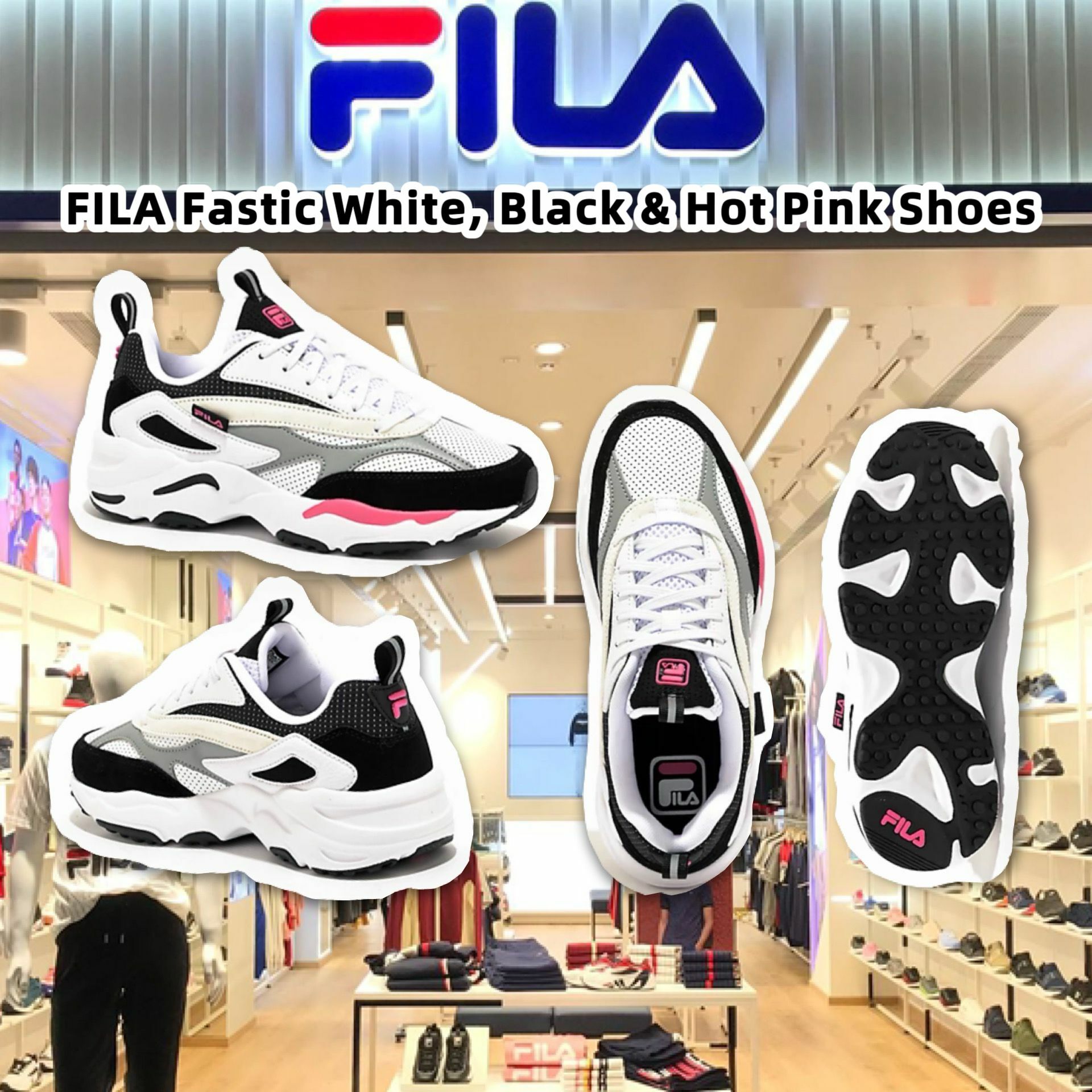 【預購】FILA Fastic G010323 男女同款運動鞋