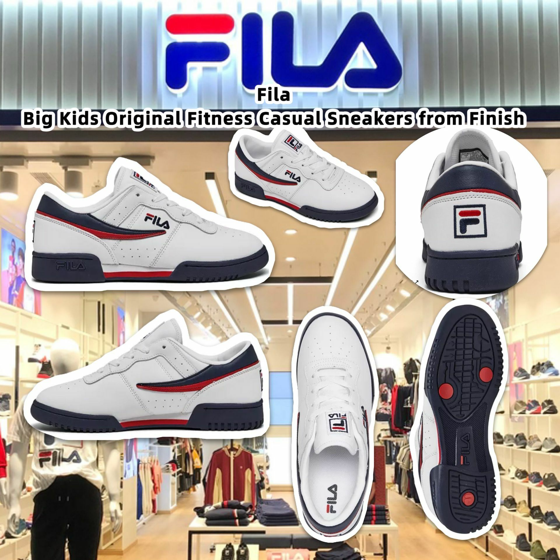 【預購】Fila Original Fitness G010326 童裝運動鞋