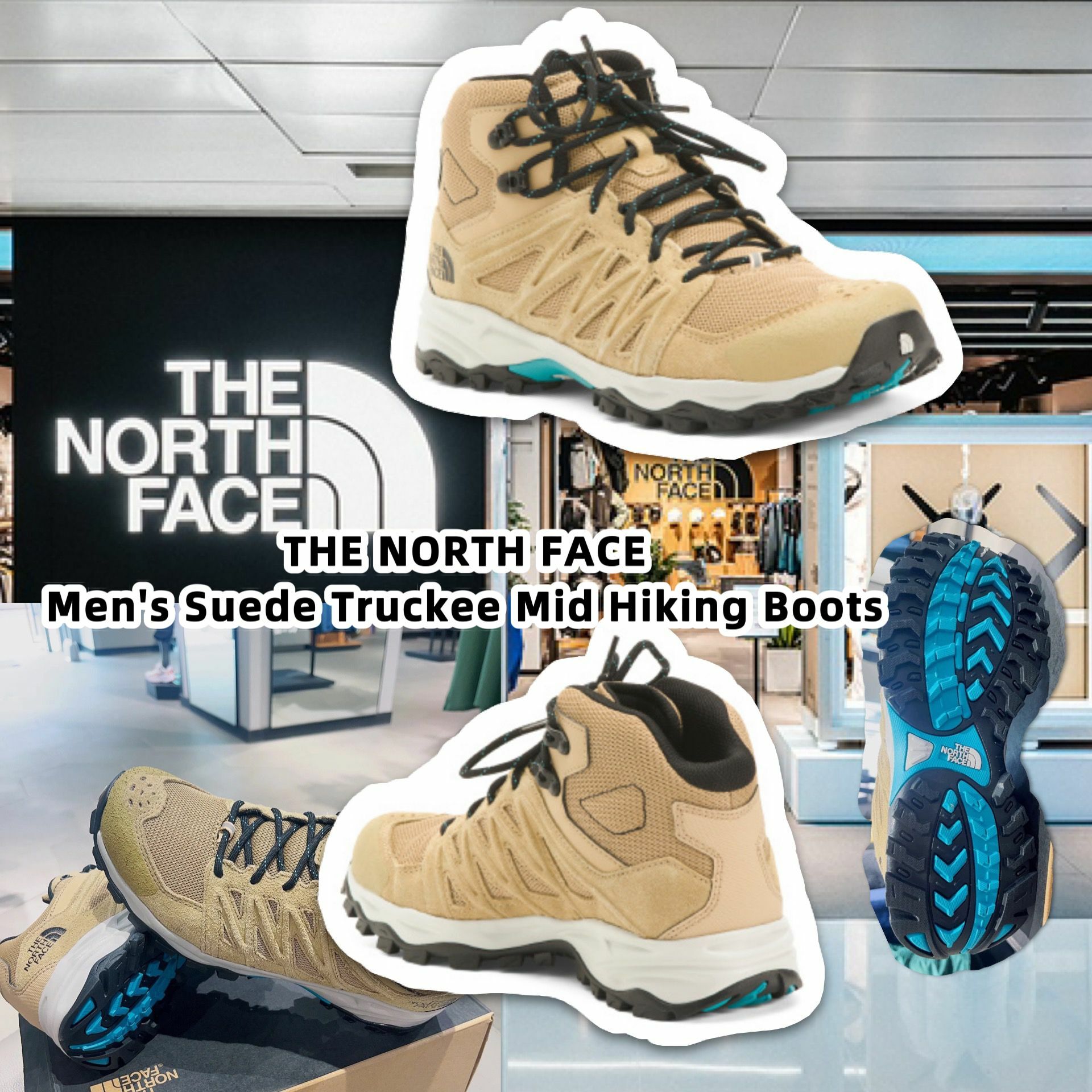 【預購】THE NORTH FACE Truckee Mid G010330 男裝運動鞋