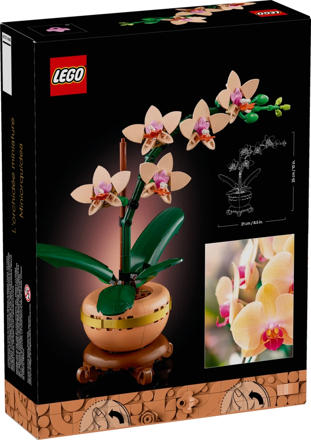 [飛米樂高積木專賣店] LEGO 10343 花藝系列 迷你蘭花