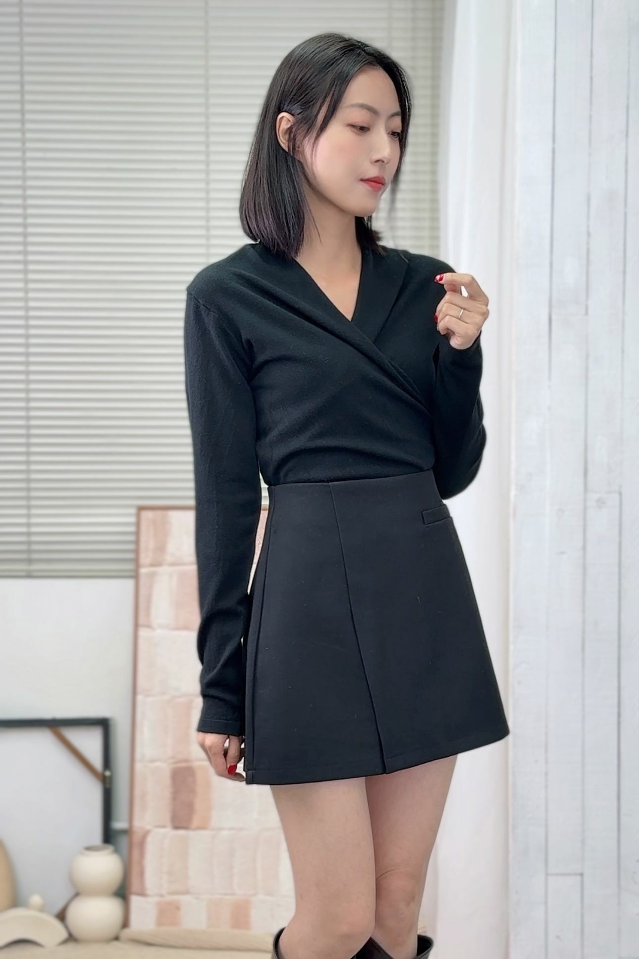 TOP#6777🤍絕美剪裁Cross Style