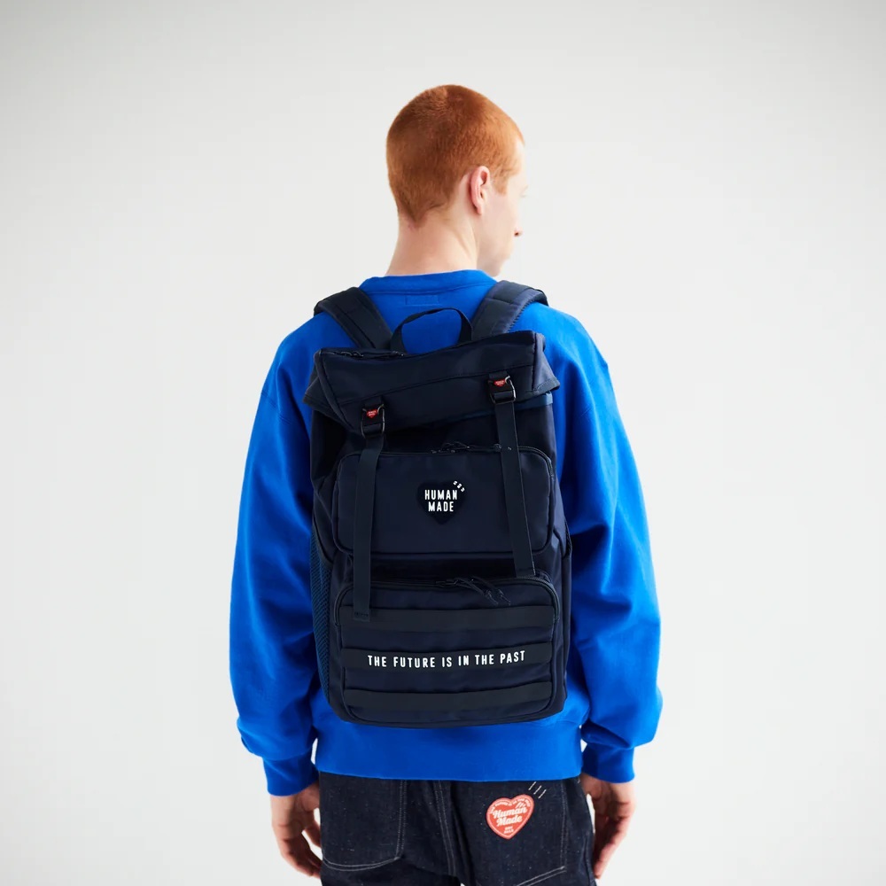 HUMAN MADE 2025 MILITARY BACKPACK - NAVY PRE ORDER ITEM (預訂中)