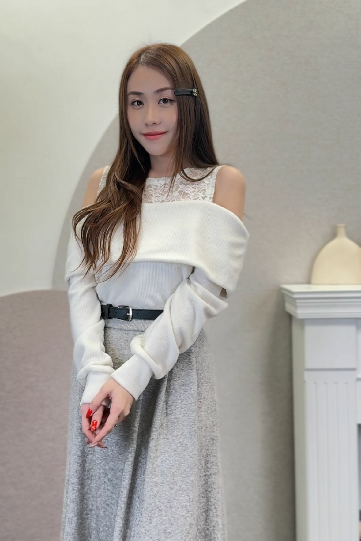 TOP#6769🤍CreamCake double layers