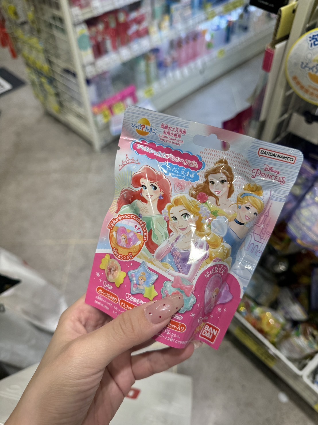 日本連線 迪士尼卡通 玩具沐浴油