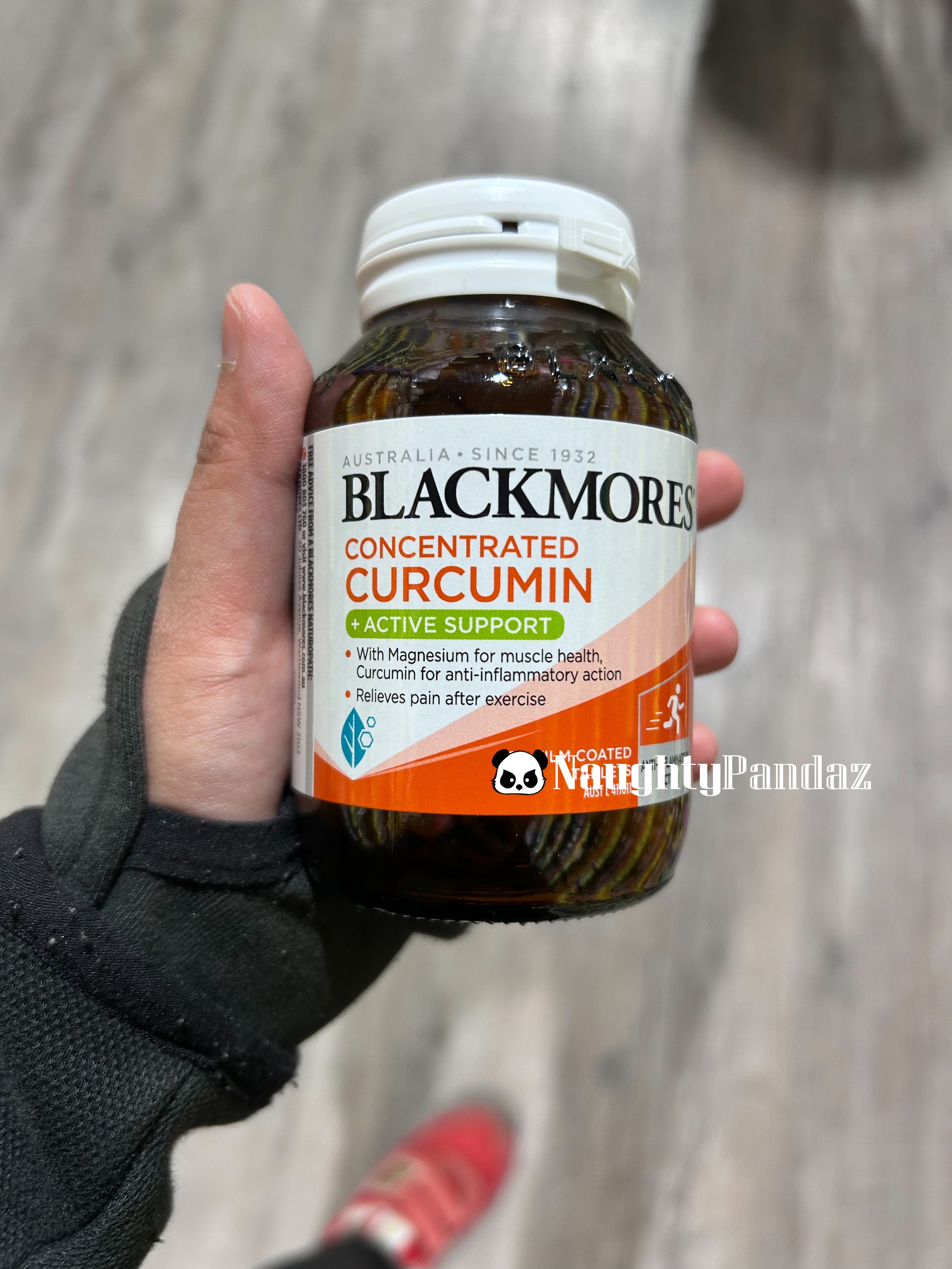 Blackmores Concentrated Curcumin + Active Support 120粒