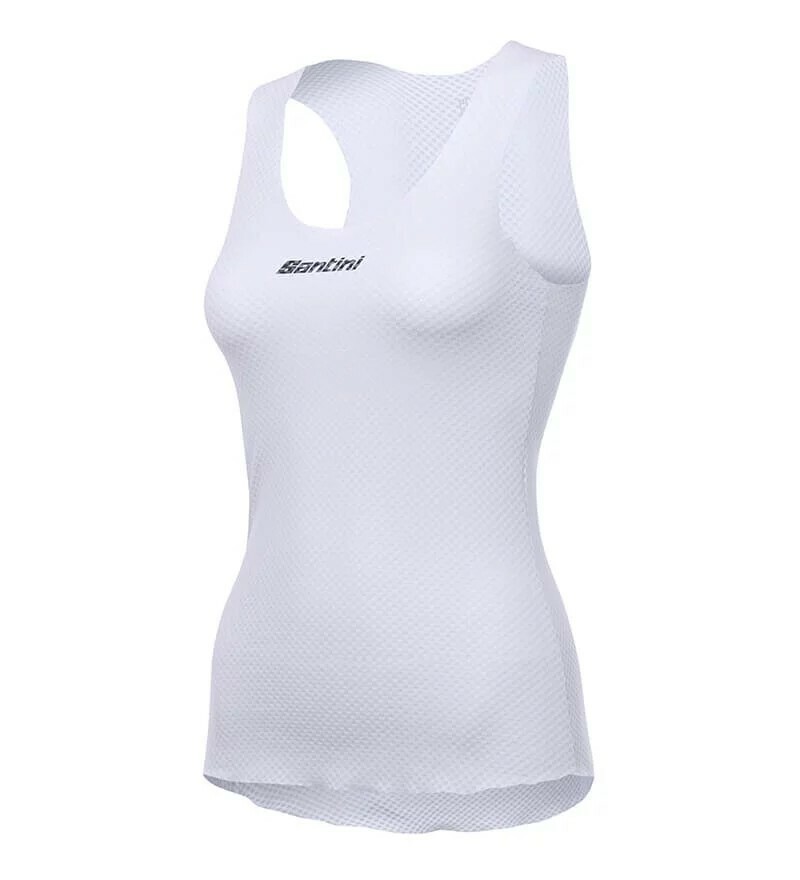 【Santini】LIEVE 微量 女性無袖內衣-白