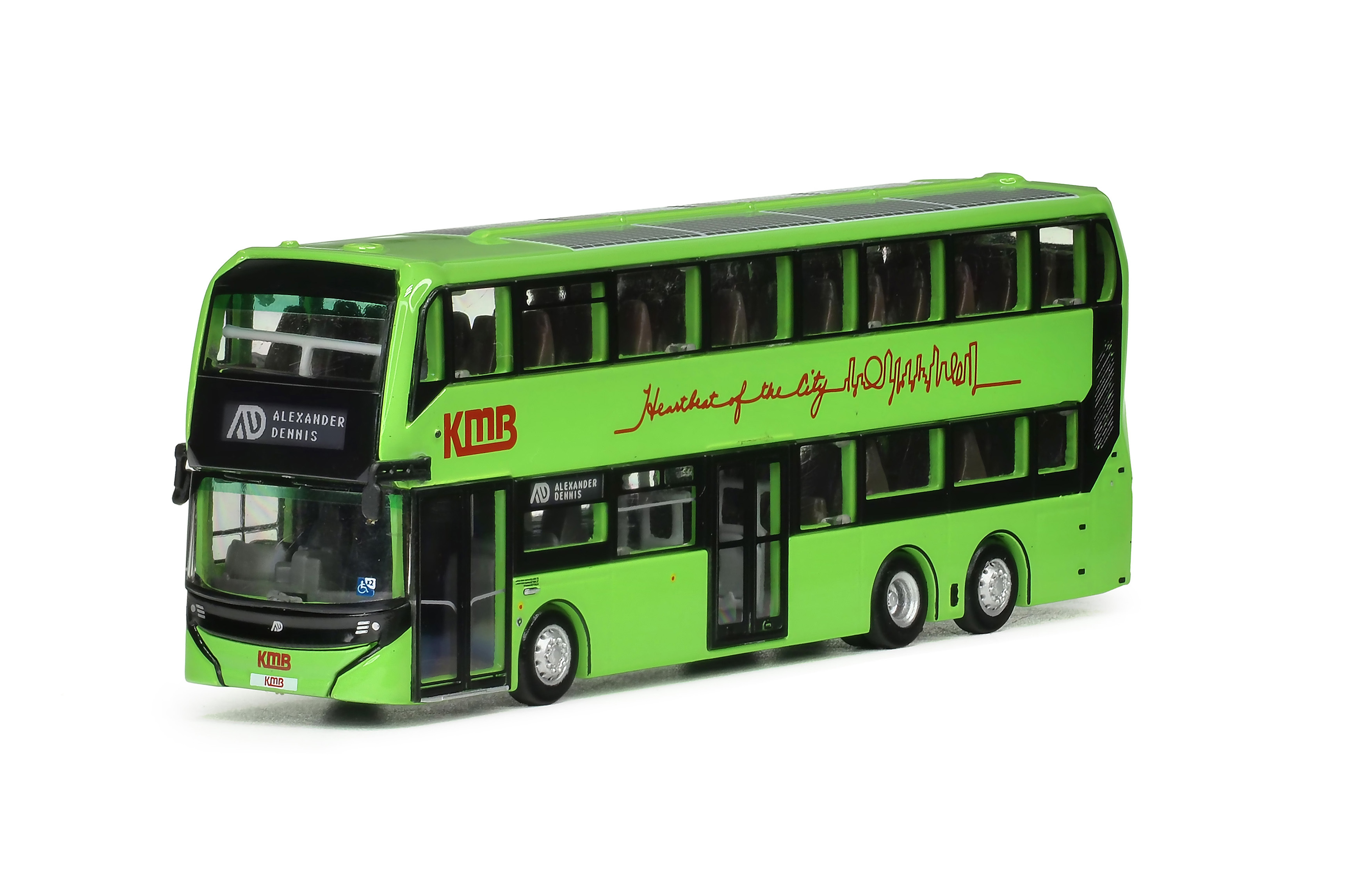 KMB2024137 1:120 九巴丹尼士E500EV電動巴士12米 (AD)