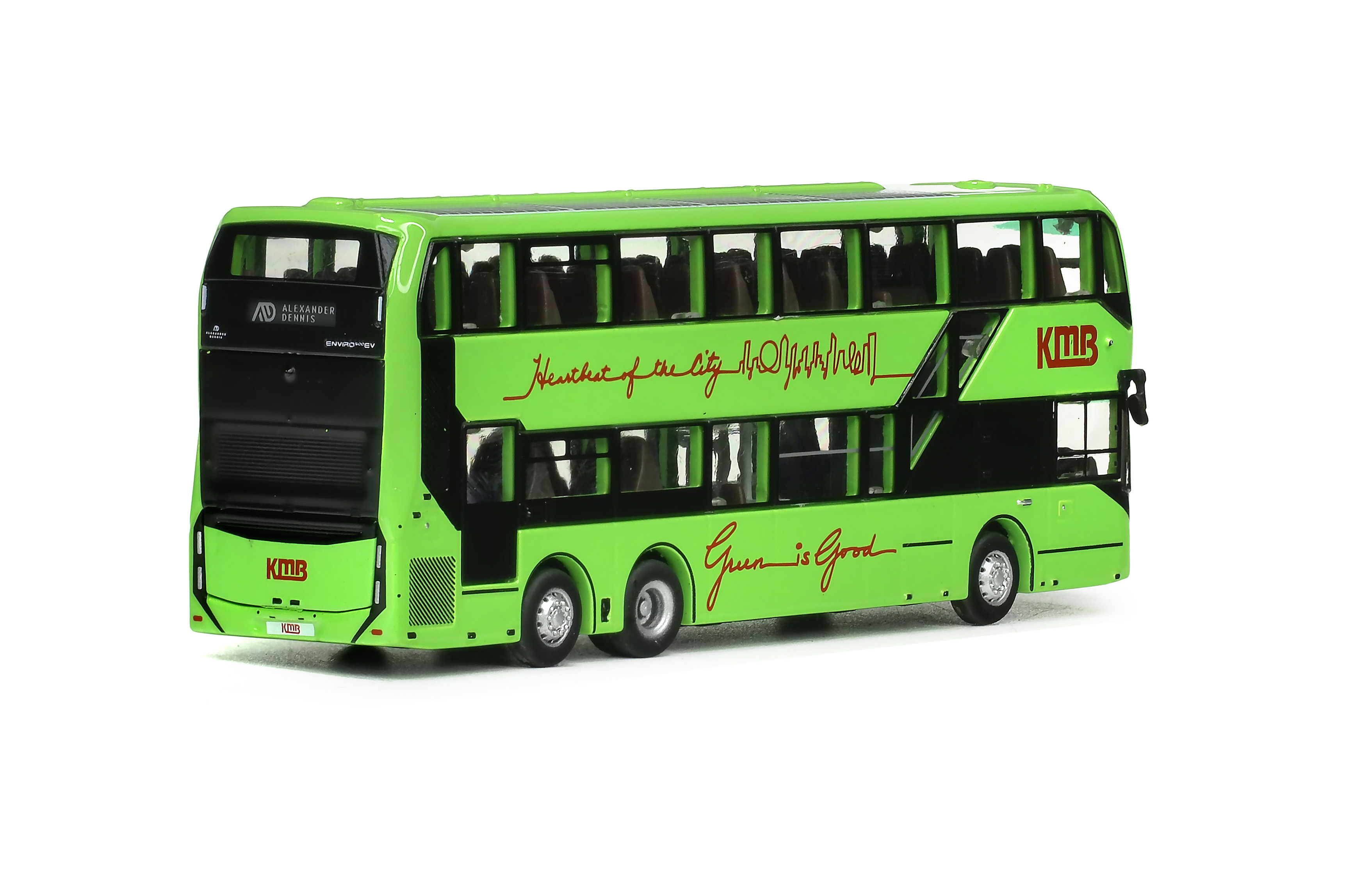 KMB2024137 1:120 九巴丹尼士E500EV電動巴士12米 (AD)