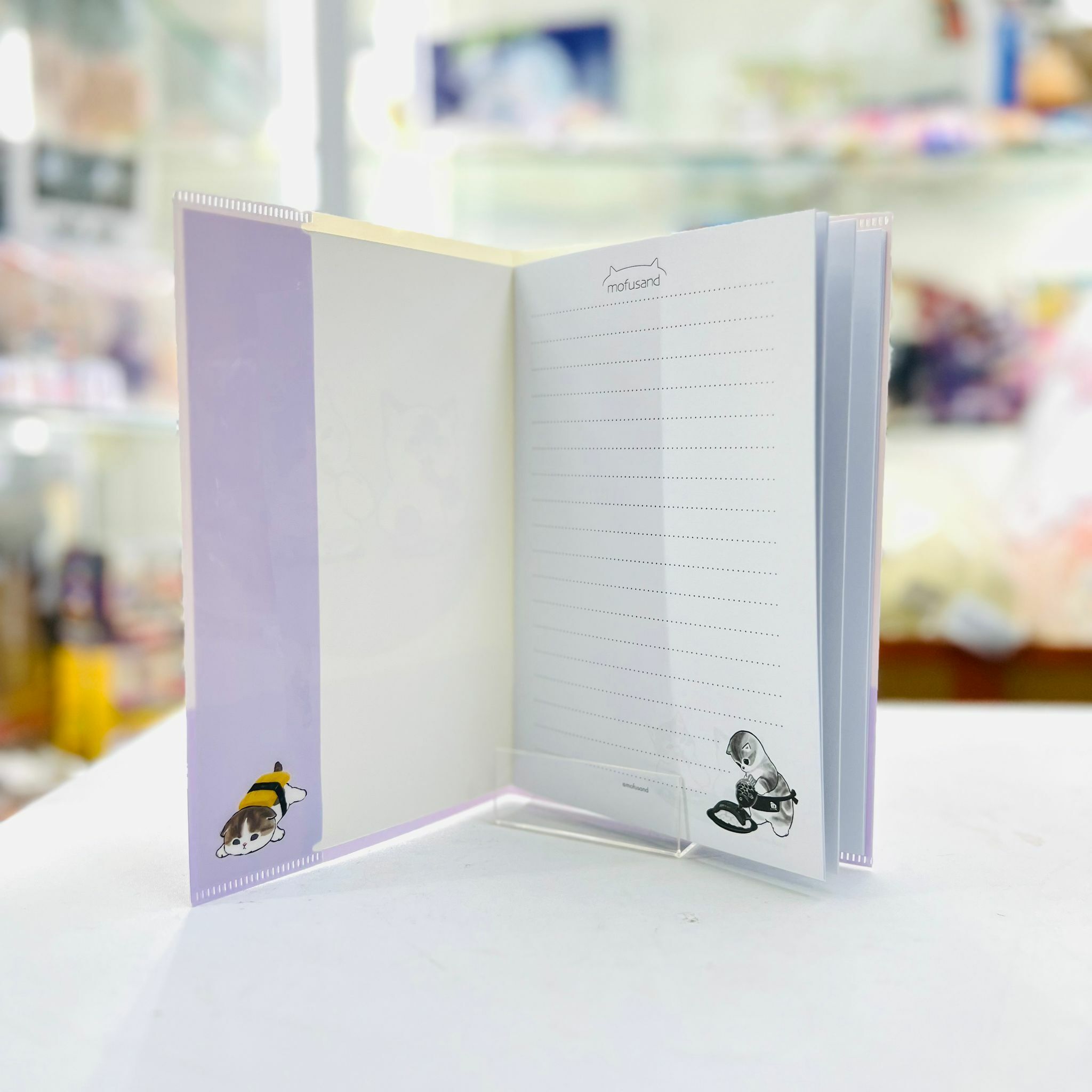 Mofusand A5 folder with note book