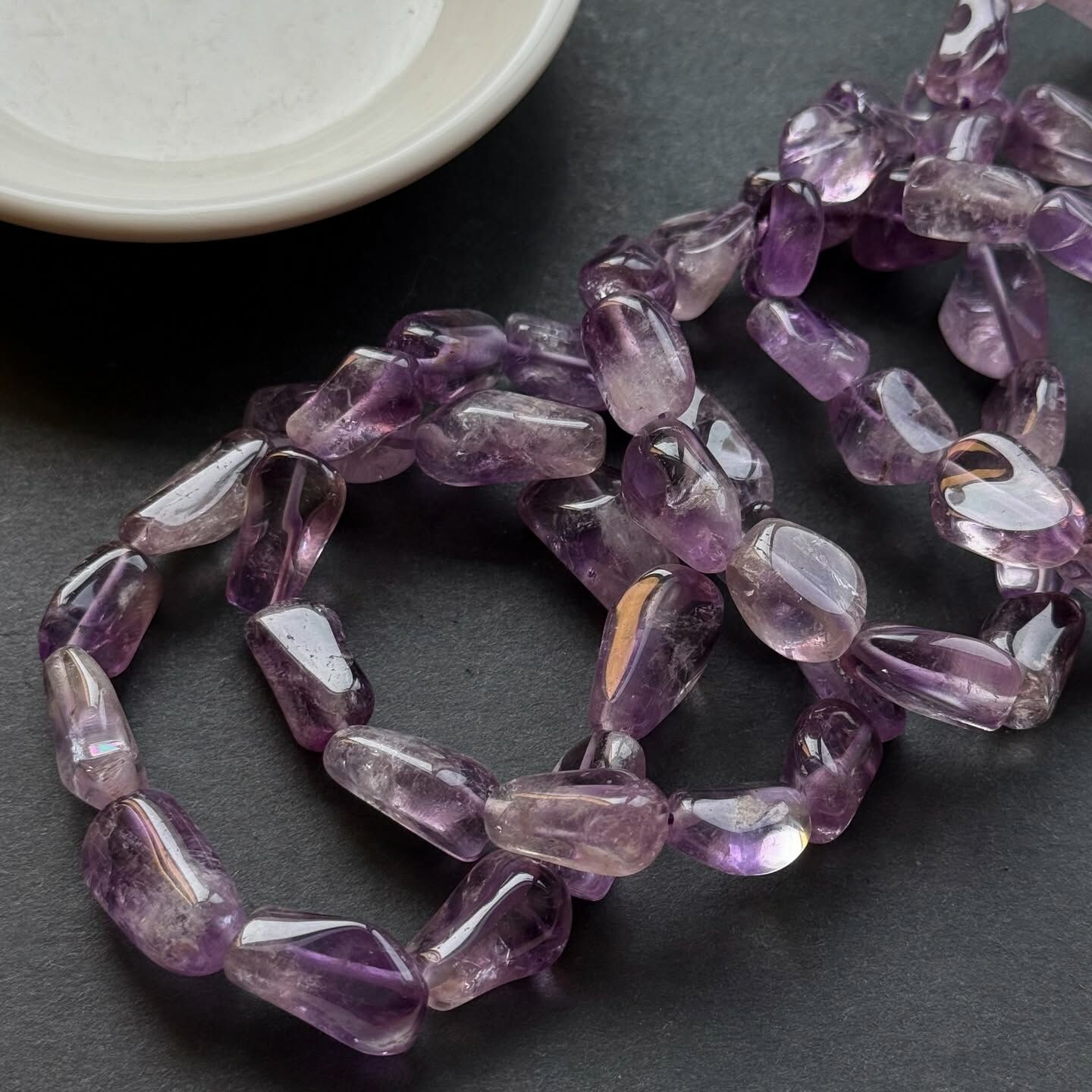 [原石] 紫水晶 水晶手串 紫色水晶手串 水晶手鏈