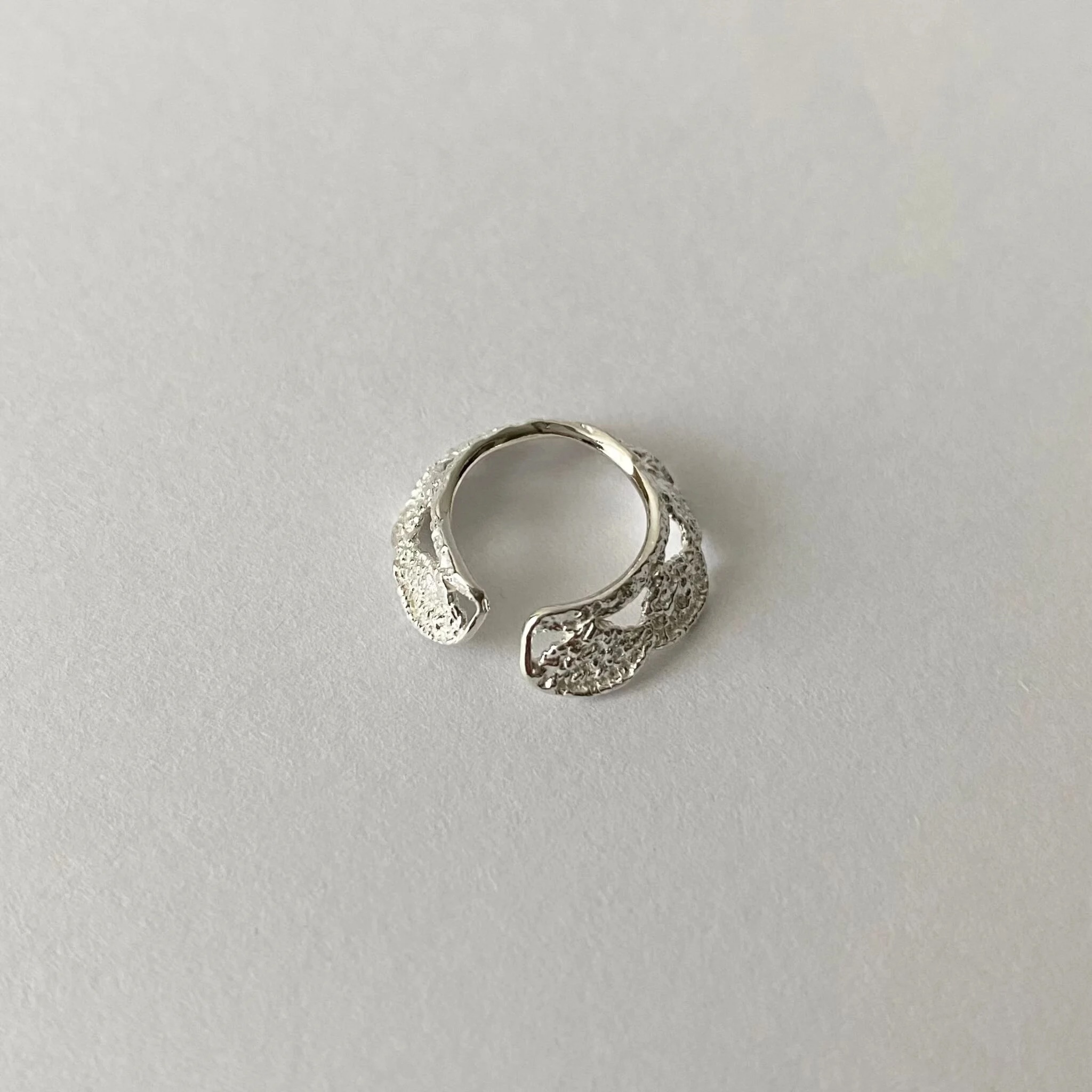 Lace Scale Ear Cuff (S) (silver)｜FLAVOUR